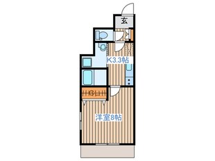 Room天皇寺の物件間取画像